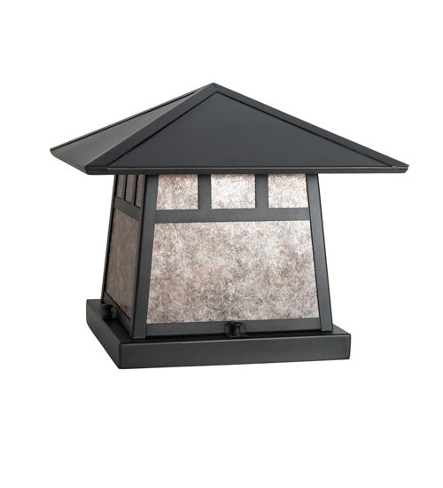 Meyda Tiffany 45644 Two Light Pier Mount, Craftsman Brown On Brass