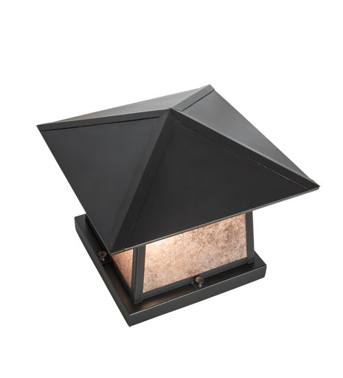 Meyda Tiffany 45644 Two Light Pier Mount, Craftsman Brown On Brass