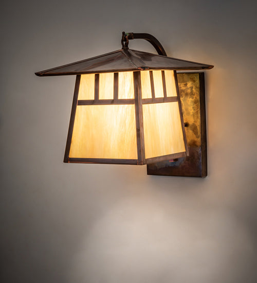 Meyda Tiffany 54786 One Light Wall Sconce, Vintage Copper