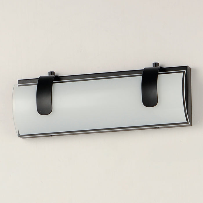 ET2 E25131-92BK LED Bath Vanity, Black