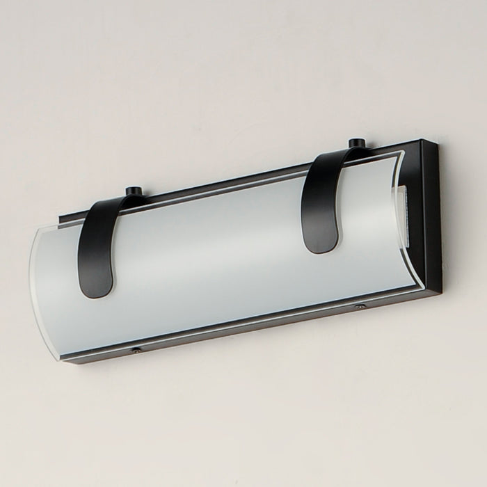 ET2 E25131-92BK LED Bath Vanity, Black