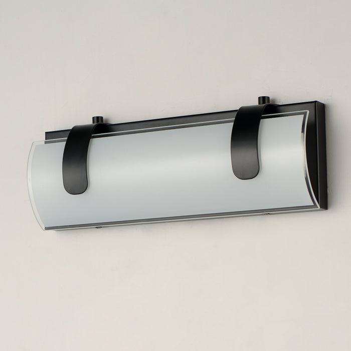 ET2 E25131-92BK LED Bath Vanity, Black