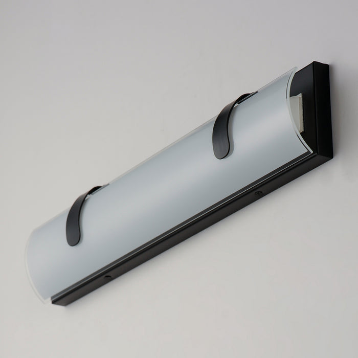 ET2 E25133-92BK LED Bath Vanity, Black