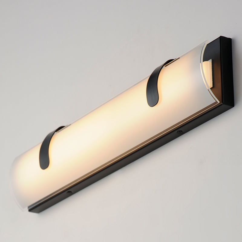 ET2 E25133-92BK LED Bath Vanity, Black