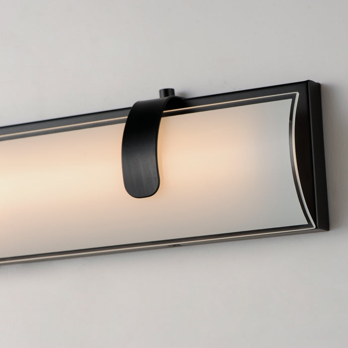 ET2 E25133-92BK LED Bath Vanity, Black