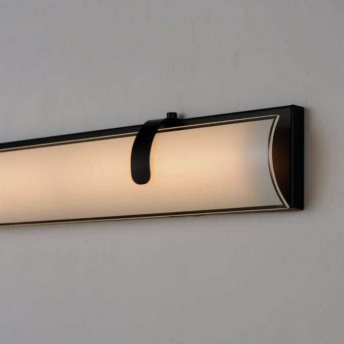 ET2 E25135-92BK LED Bath Vanity, Black