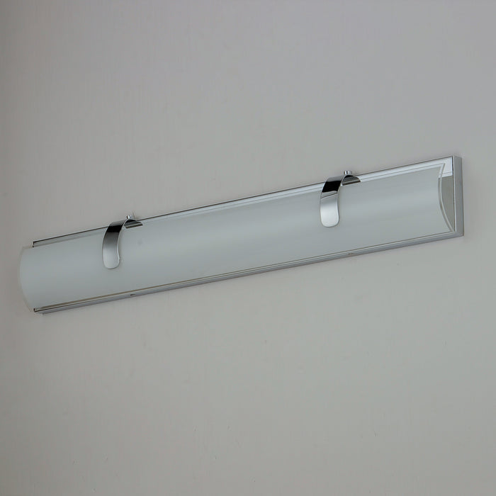 ET2 E25135-92PC LED Bath Vanity, Polished Chrome