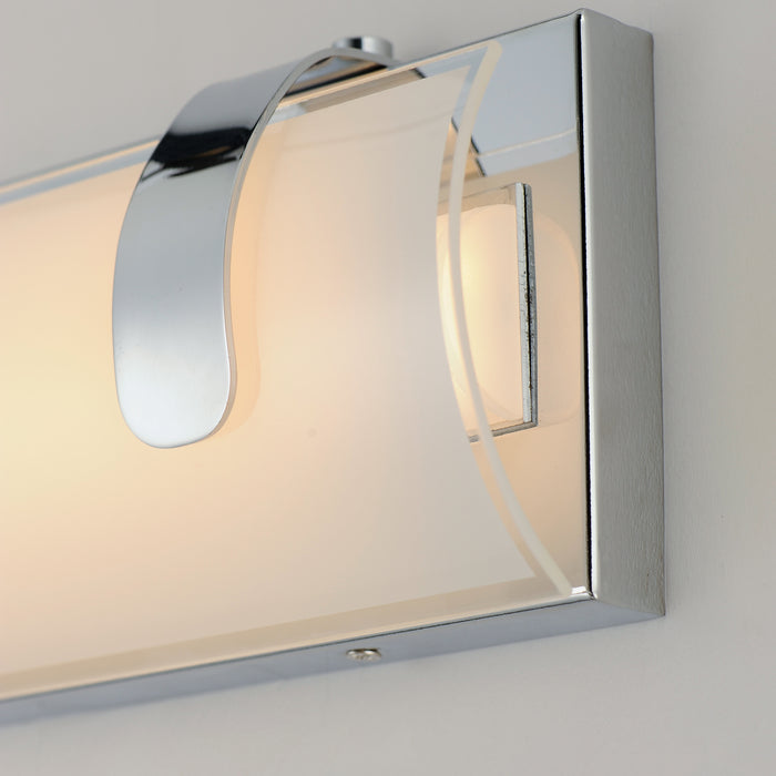 ET2 E25131-92PC LED Bath Vanity, Polished Chrome
