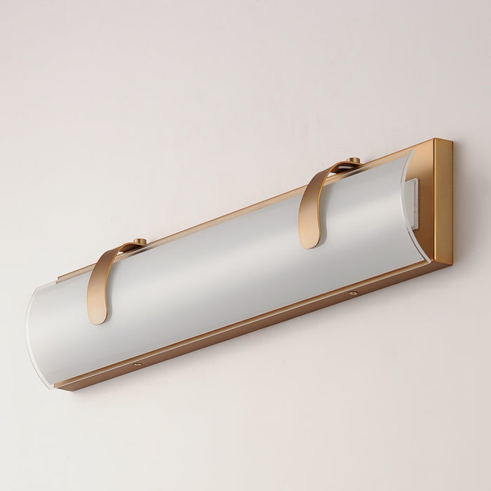 ET2 E25133-92GLD LED Bath Vanity, Gold