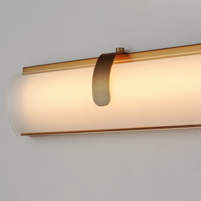 ET2 E25135-92GLD LED Bath Vanity, Gold