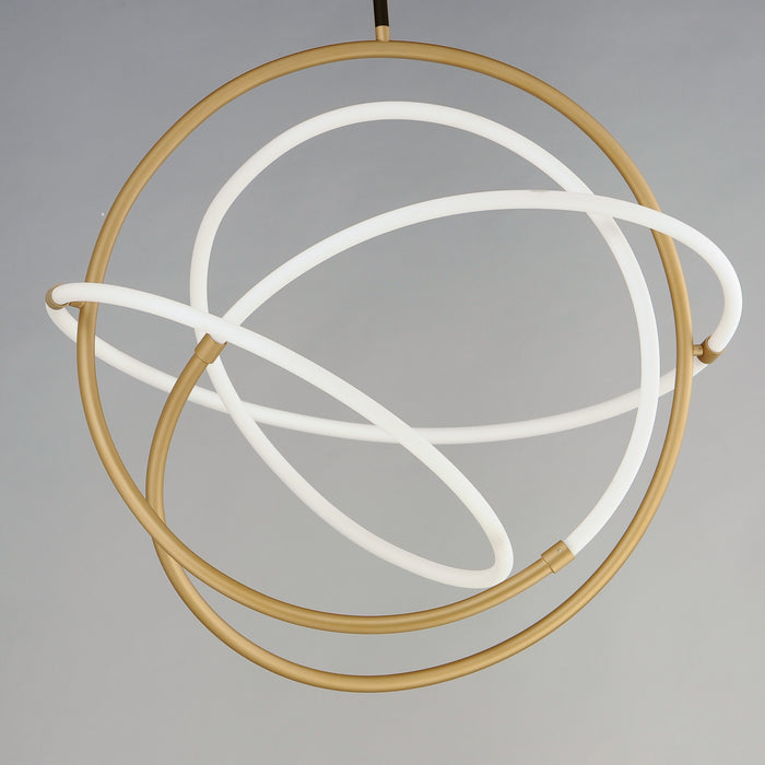 ET2 E25096-01BKGLD LED Pendant, Black / Gold