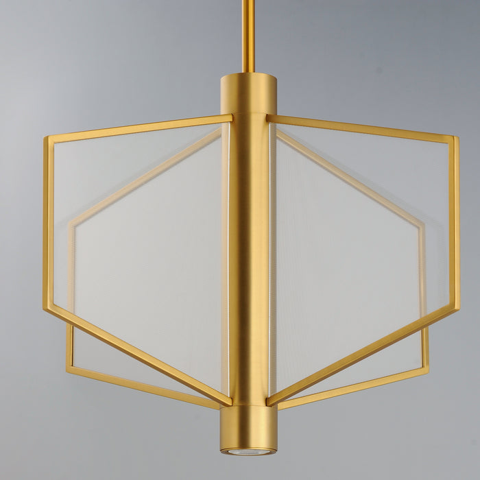 ET2 E25132-133NAB LED Pendant, Natural Aged Brass