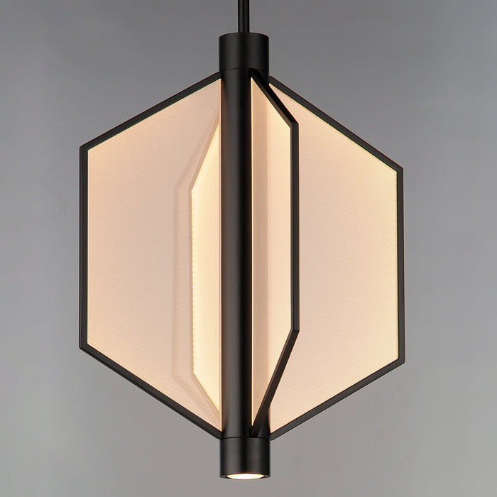 ET2 E25134-133BK LED Pendant, Black