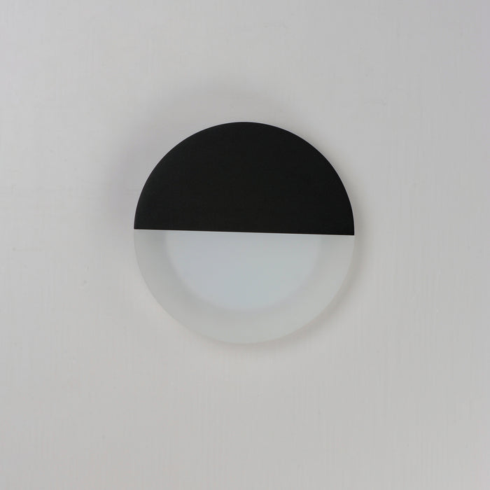 ET2 E41280-BK LED Outdoor Wall Sconce, Black