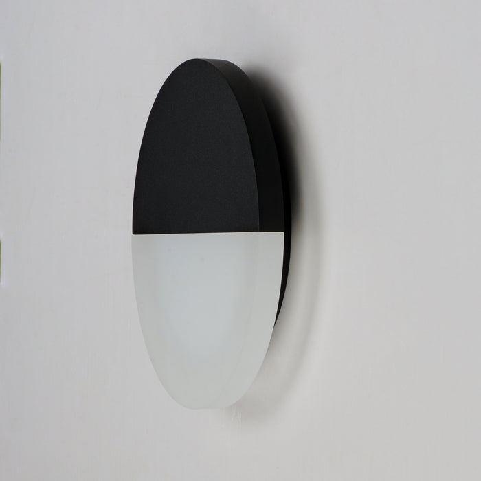 ET2 E41280-BK LED Outdoor Wall Sconce, Black