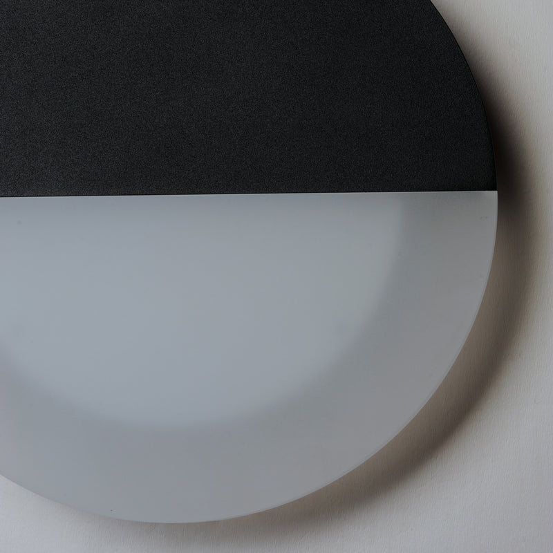 ET2 E41280-BK LED Outdoor Wall Sconce, Black