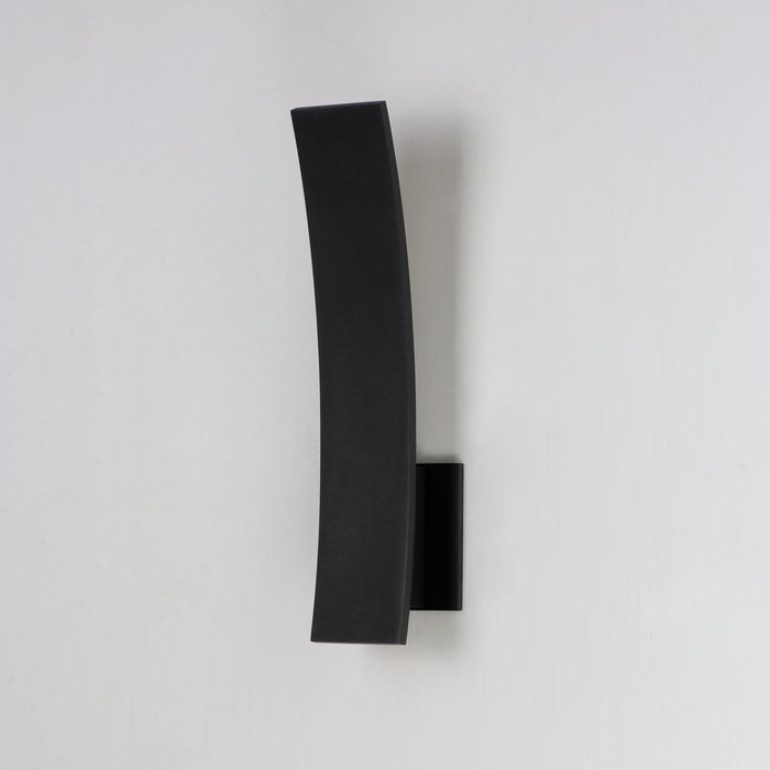 ET2 E41307-BK LED Outdoor Wall Sconce, Black