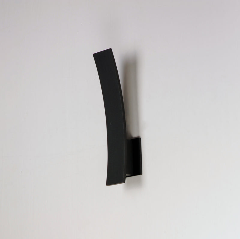 ET2 E41307-BK LED Outdoor Wall Sconce, Black