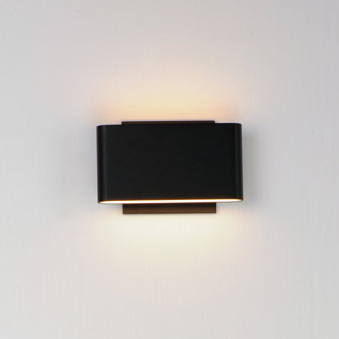 ET2 E41310-BK LED Outdoor Wall Sconce, Black