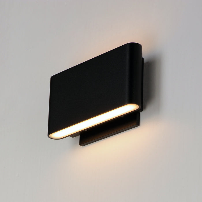 ET2 E41310-BK LED Outdoor Wall Sconce, Black