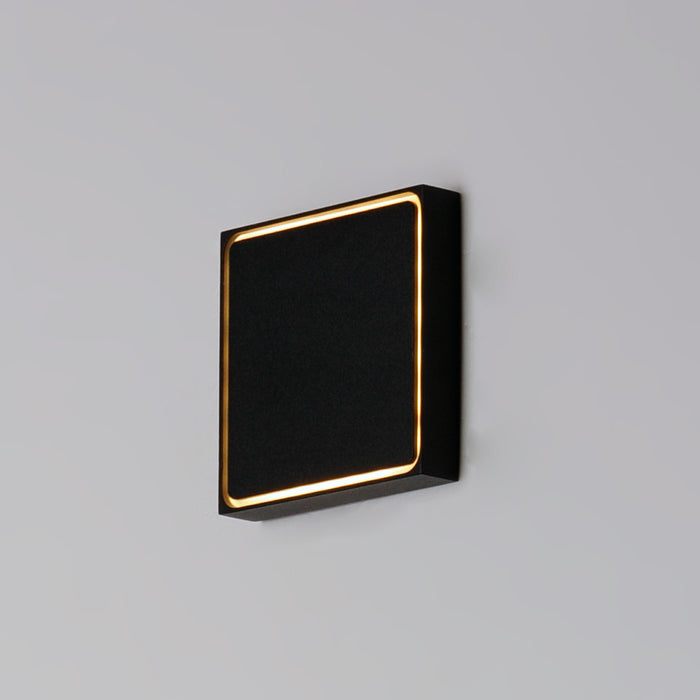 ET2 E41329-BK LED Outdoor Wall Sconce, Black