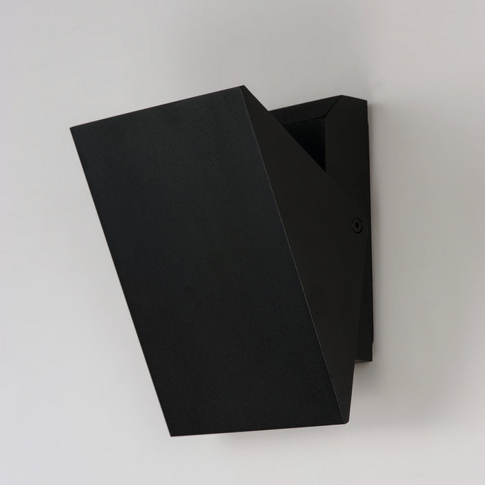 ET2 E41333-BK LED Outdoor Wall Sconce, Black