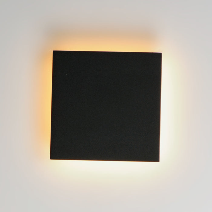 ET2 E41388-BK LED Outdoor Wall Sconce, Black