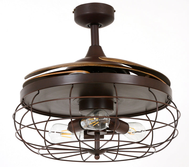 Beacon Lighting 21292101 48``Ceiling Fan, Oil Rubbed Bronze
