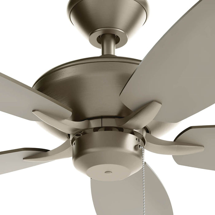 Kichler 330165NI 52" Ceiling Fan, Brushed Nickel