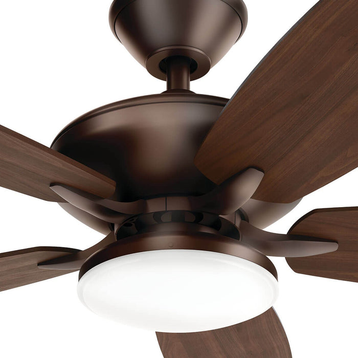 Kichler 330163SNB 52" Ceiling Fan, Satin Natural Bronze