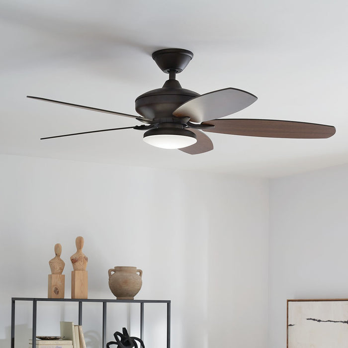 Kichler 330163SNB 52" Ceiling Fan, Satin Natural Bronze