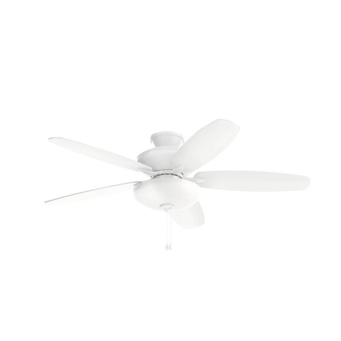 Kichler 330161MWH 52" Ceiling Fan, Matte White