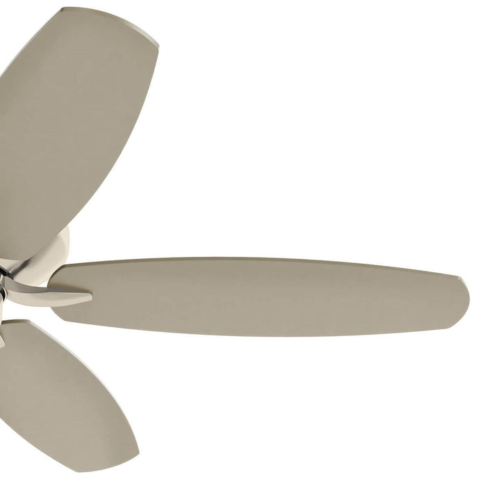 Kichler 330160BSS 52" Ceiling Fan, Brushed Stainless Steel