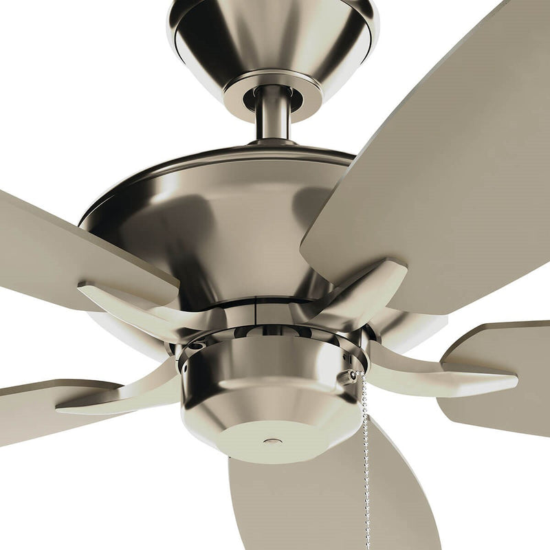 Kichler 330160BSS 52" Ceiling Fan, Brushed Stainless Steel
