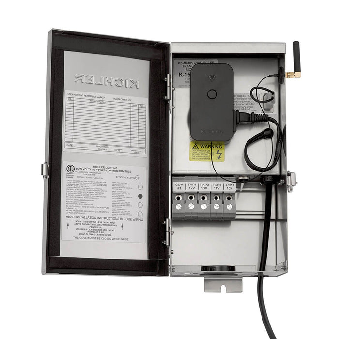 Kichler 16085BK Control Timer, Black Material (Not Painted)