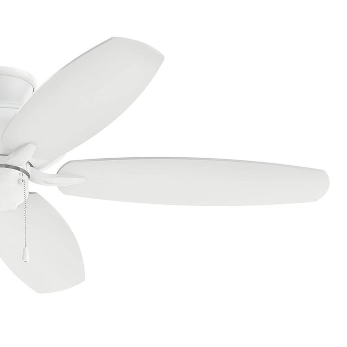 Kichler 330165MWH 52" Ceiling Fan, Matte White