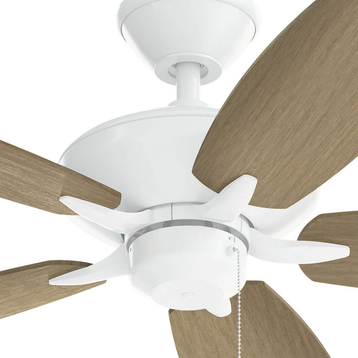 Kichler 330165MWH 52" Ceiling Fan, Matte White