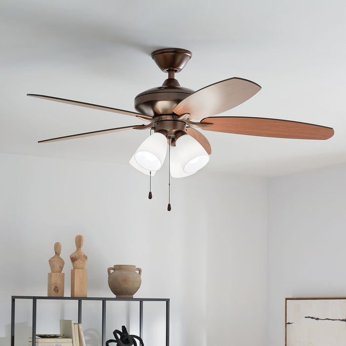 Kichler 330162OBB 52" Ceiling Fan, Oil Brushed Bronze