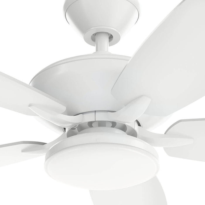 Kichler 330163MWH 52" Ceiling Fan, Matte White