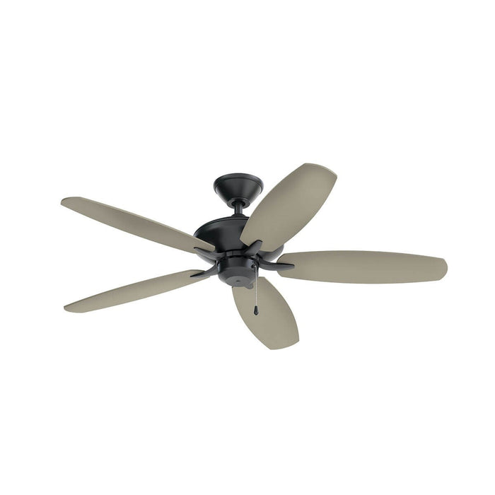 Kichler 330165SBK 52" Ceiling Fan, Satin Black