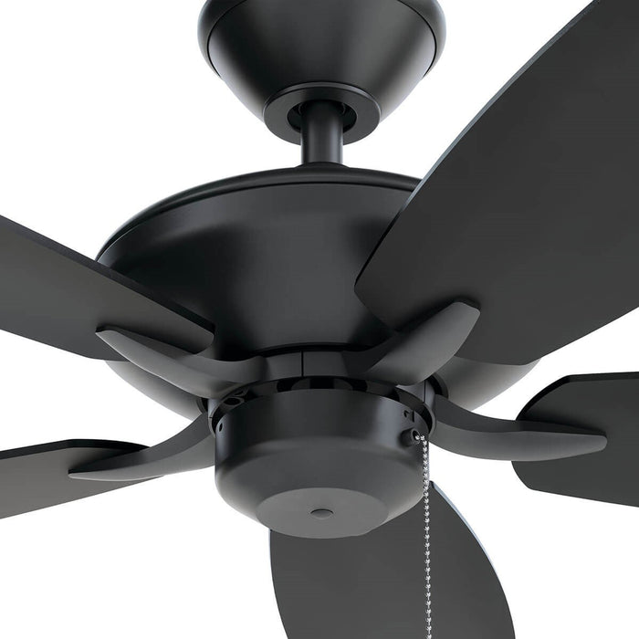 Kichler 330165SBK 52" Ceiling Fan, Satin Black