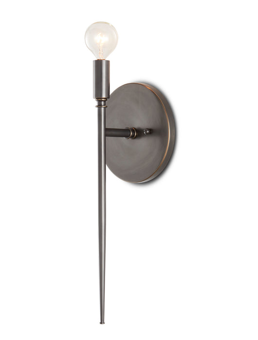 Currey and Company 5800-0009 One Light Wall Sconce, Oil Rubbed Bronze