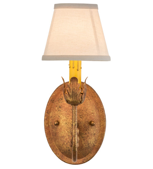 Meyda Tiffany 120232 One Light Wall Sconce, Autumn Leaf