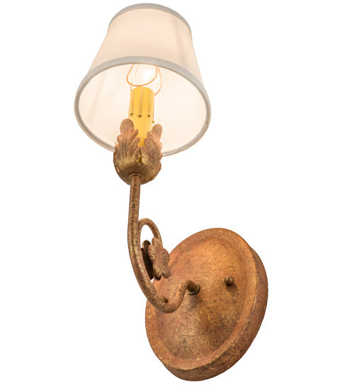 Meyda Tiffany 120232 One Light Wall Sconce, Autumn Leaf