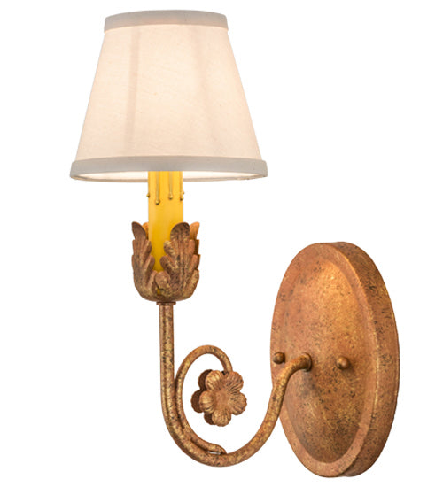 Meyda Tiffany 120232 One Light Wall Sconce, Autumn Leaf