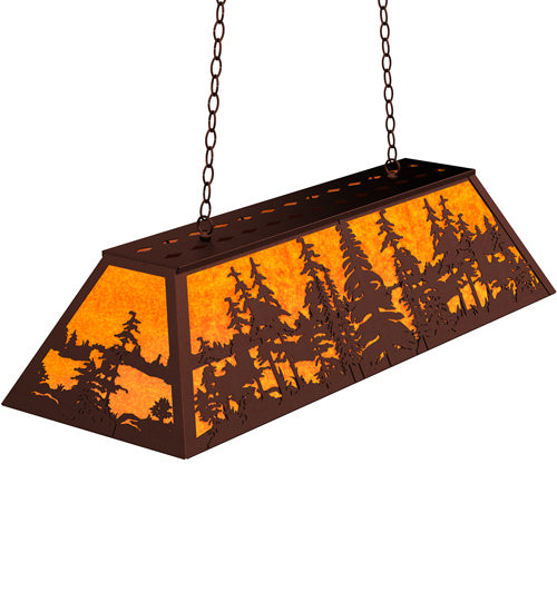 Meyda Tiffany 121583 Six Light Pendant, Rust