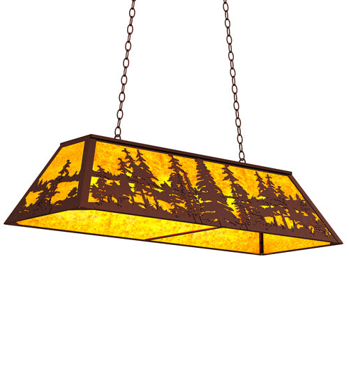 Meyda Tiffany 121583 Six Light Pendant, Rust