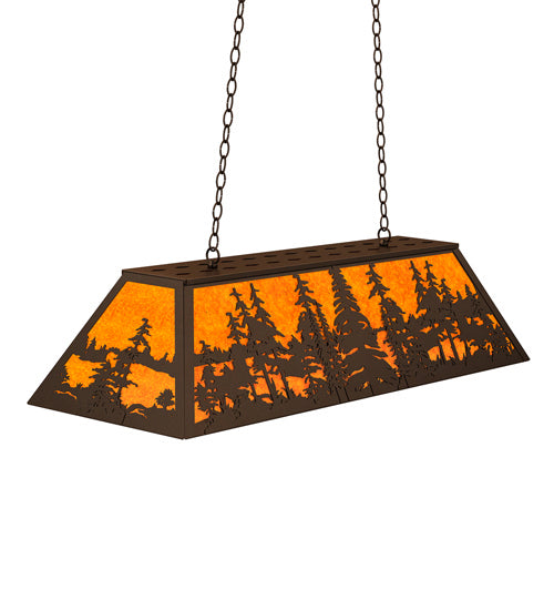 Meyda Tiffany 123151 Six Light Pendant, Timeless Bronze