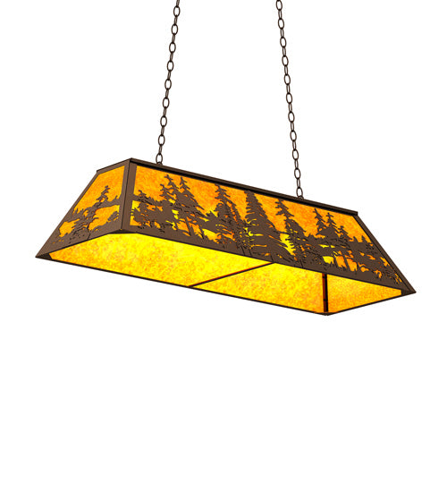 Meyda Tiffany 123151 Six Light Pendant, Timeless Bronze