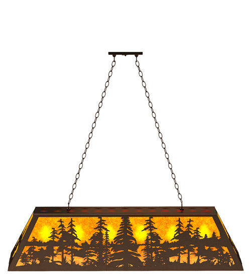 Meyda Tiffany 123151 Six Light Pendant, Timeless Bronze